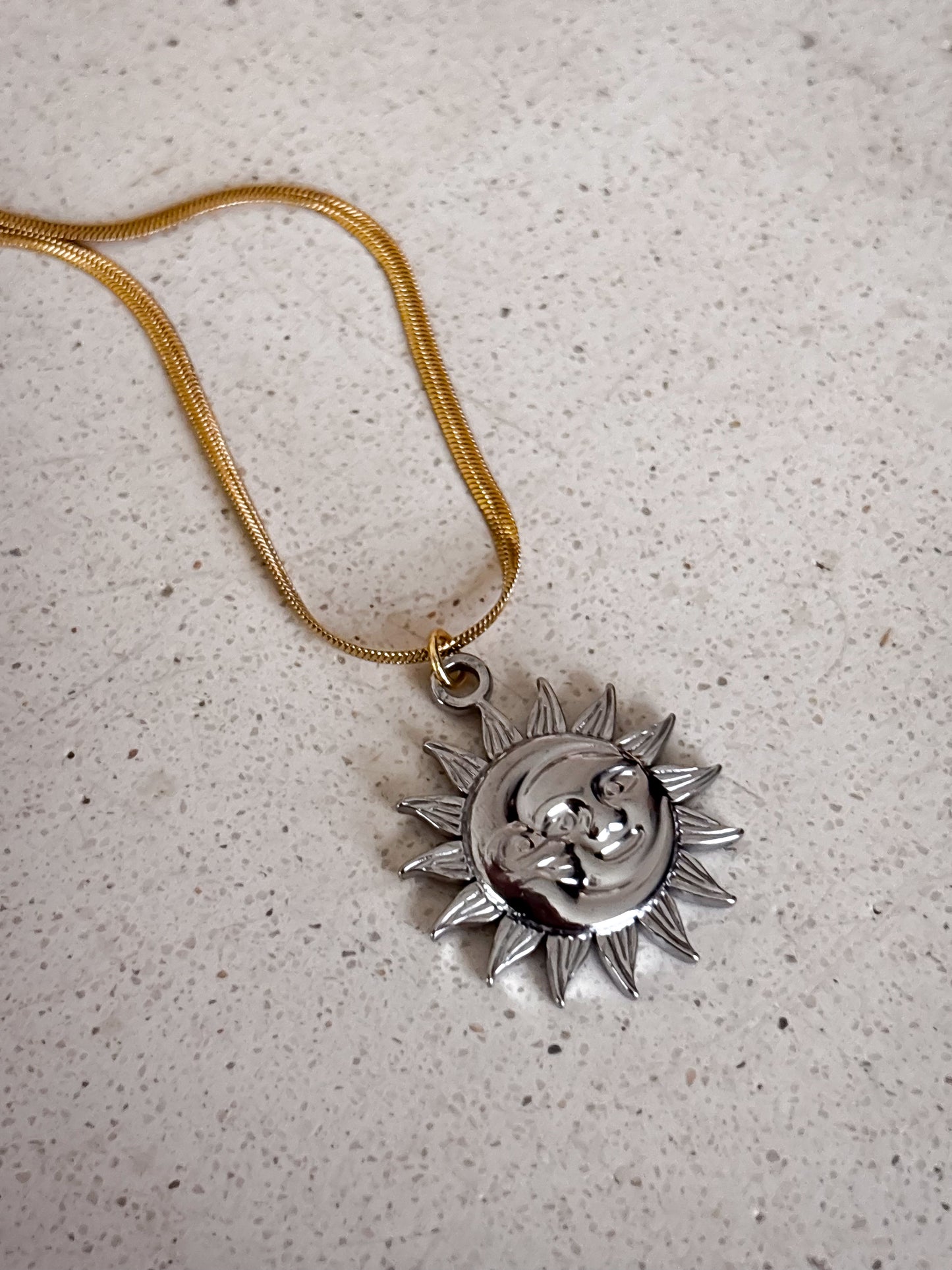 Cadena MIXED SOL Y LUNA