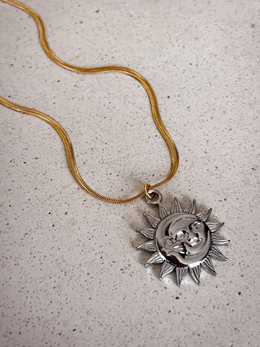 Cadena MIXED SOL Y LUNA