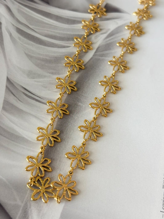 Collar tipo Gargantilla Golden Garden
