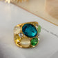 Anillo Aqua Gemas