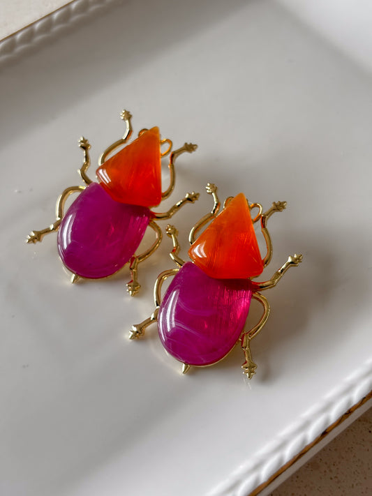 Pendientes Color Bug