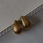 Pendientes Texture Drip