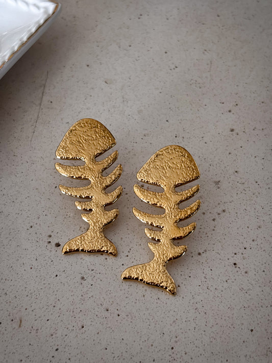 Pendientes Fish Bones