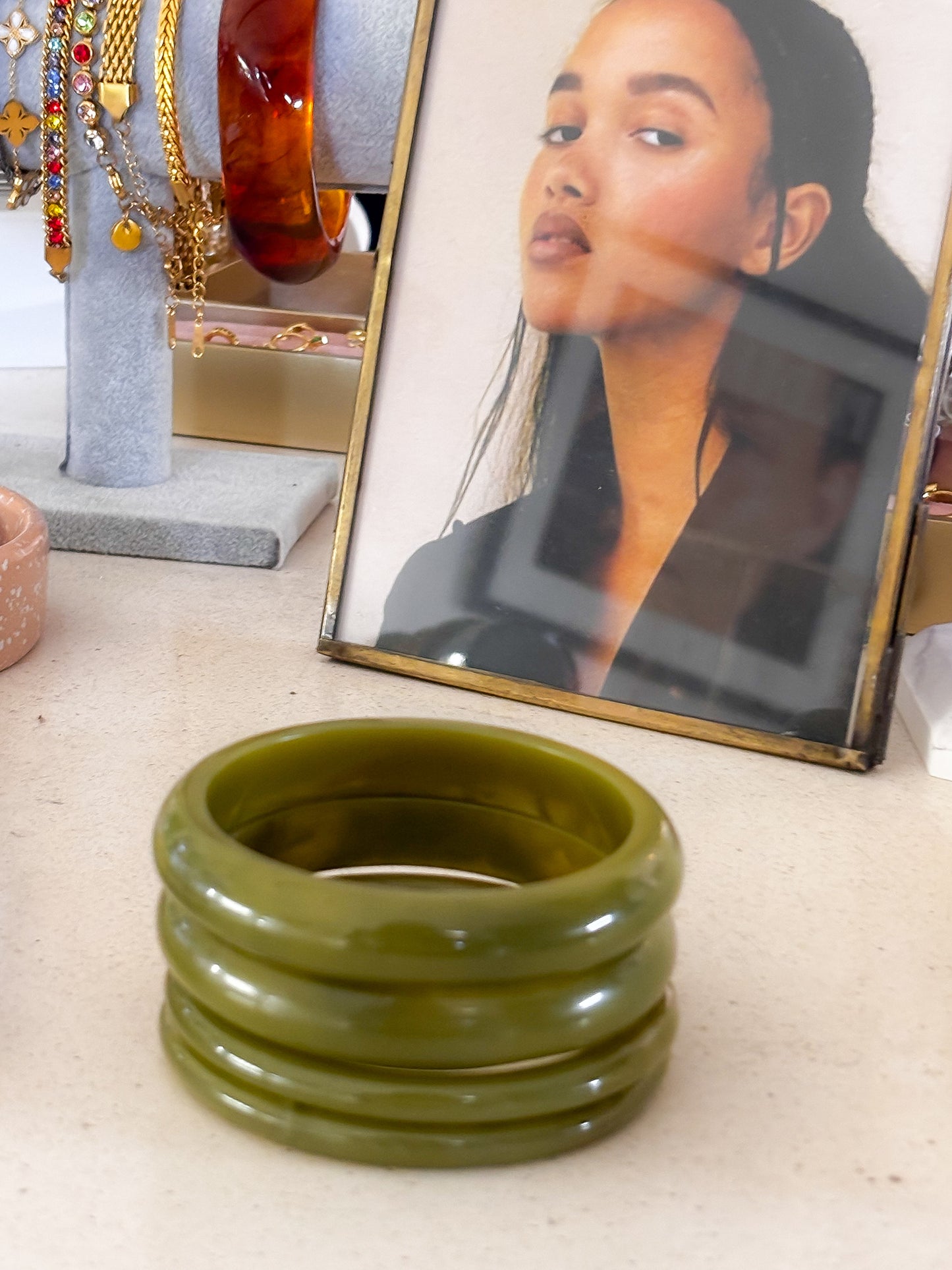 Brazalete Carey (4 unidades) Green