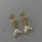 Pendientes Fishy Bones