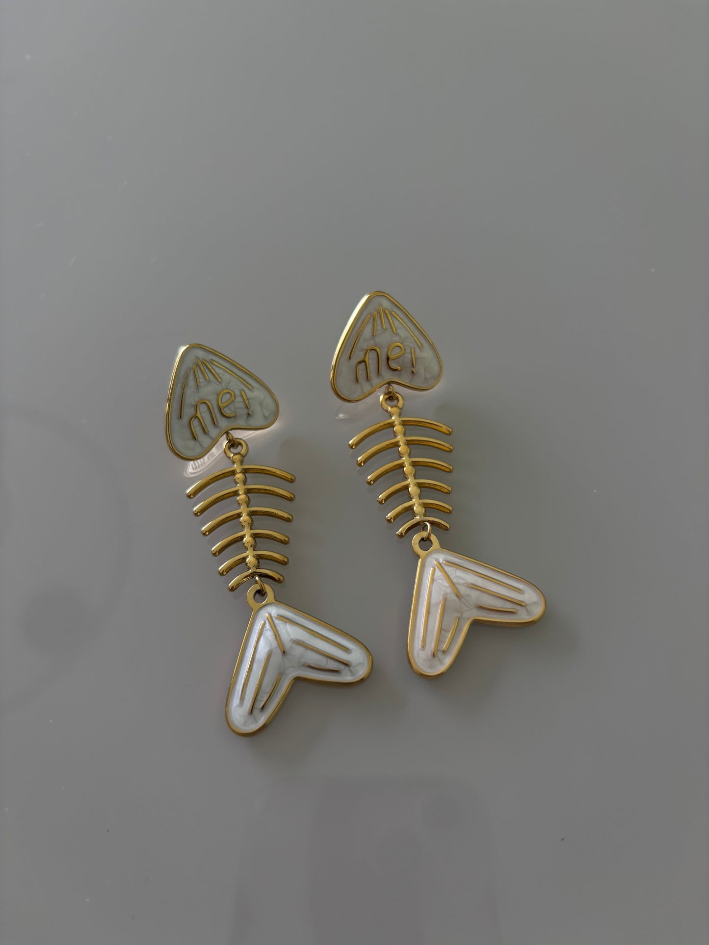 Pendientes Fishy Bones
