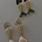 Pendientes Fishy Bones