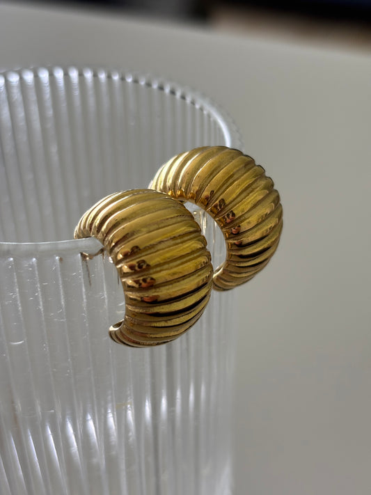 Chunky Rayadas Mid Hoops