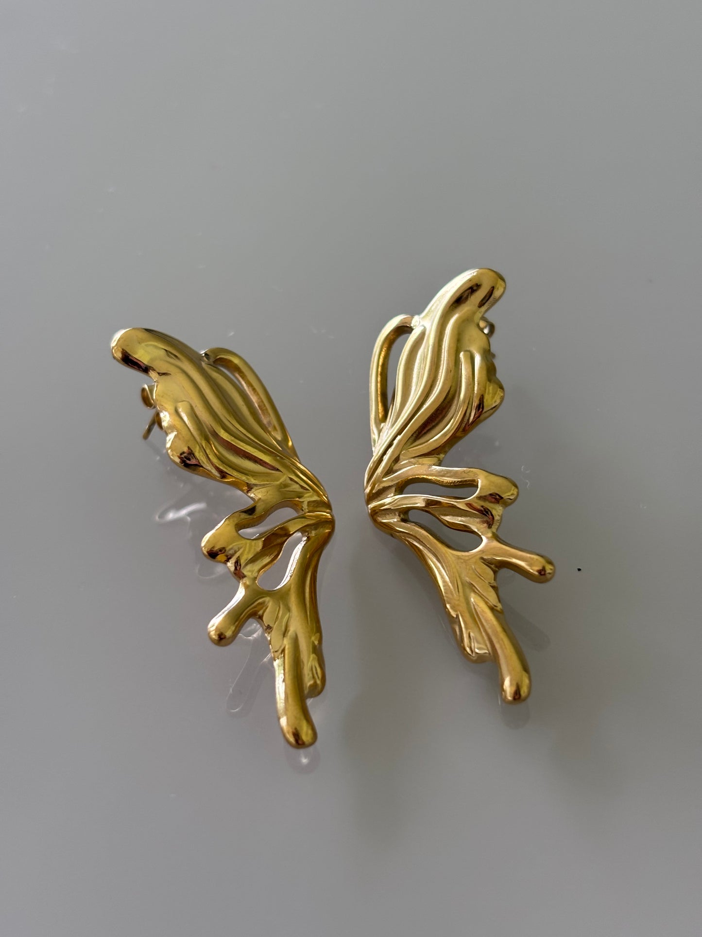 Pendientes Half Butterfly Gold