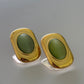 Pendientes Oliva Verde