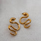 Aretes Gold Snake