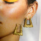 Aretes "Baddie Square"