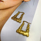 Aretes "Baddie Square"