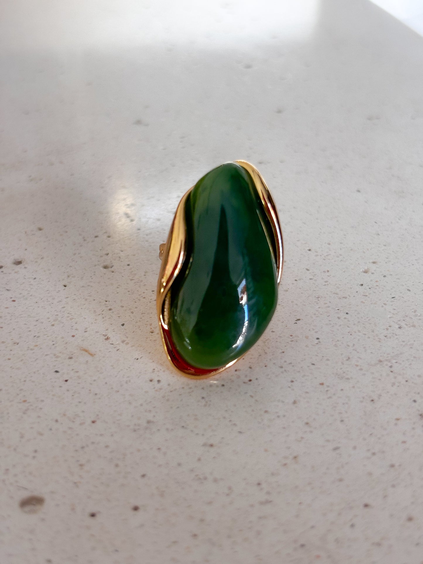 Anillo Ajustable "Ellen Green"