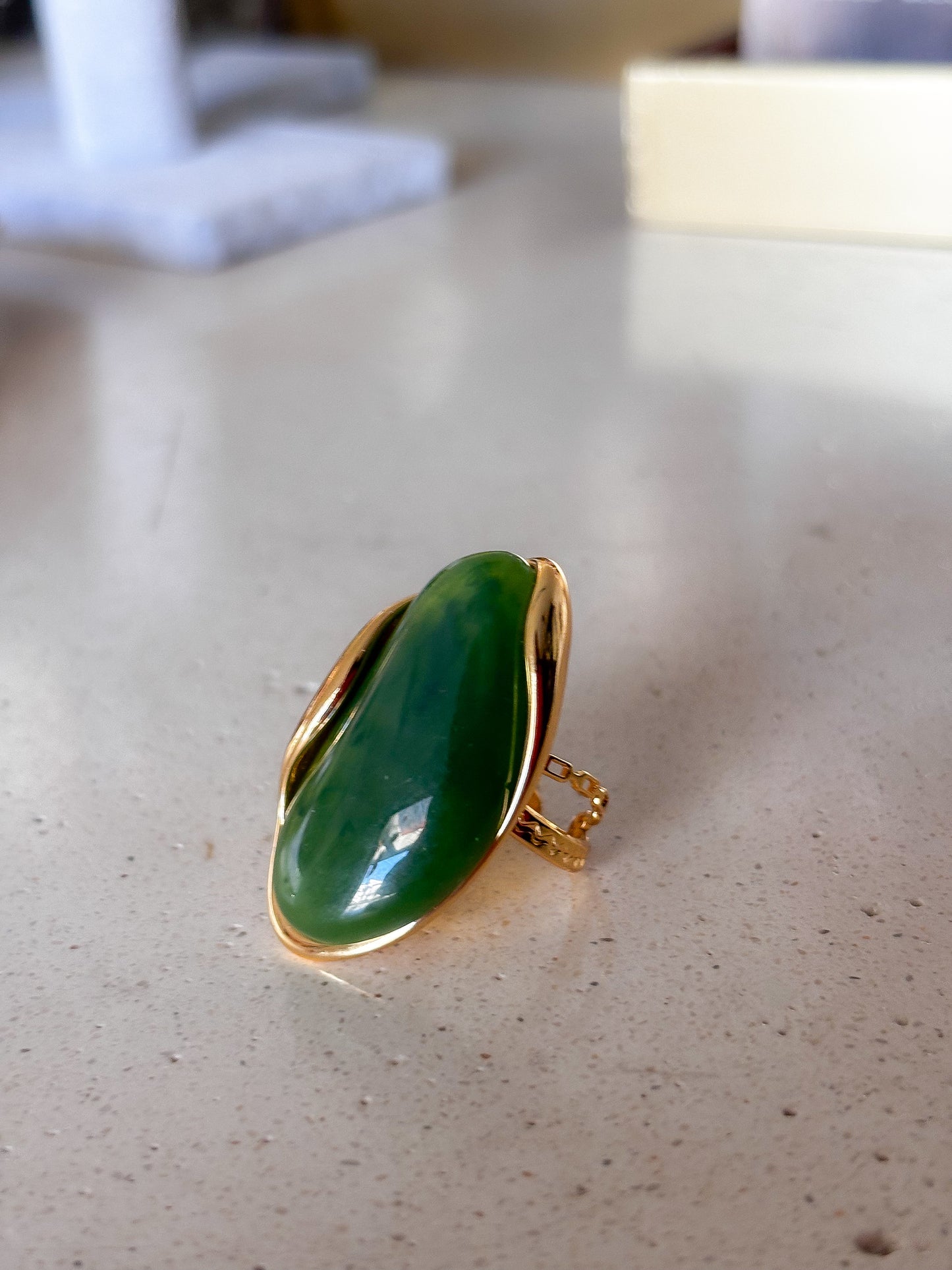 Anillo Ajustable "Ellen Green"