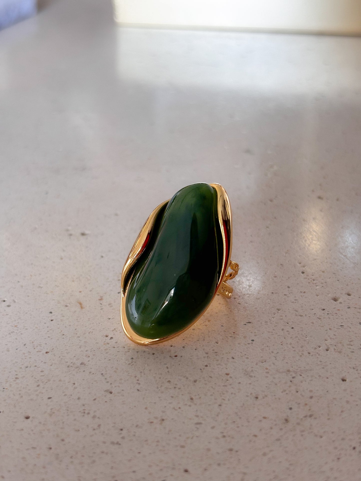 Anillo Ajustable "Ellen Green"