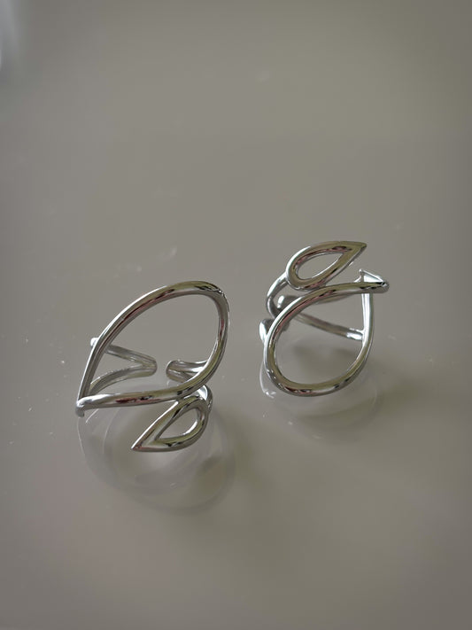 Anillo Silver Leaf