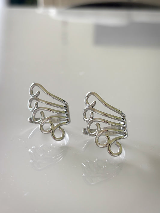 Anillo Silver Curly