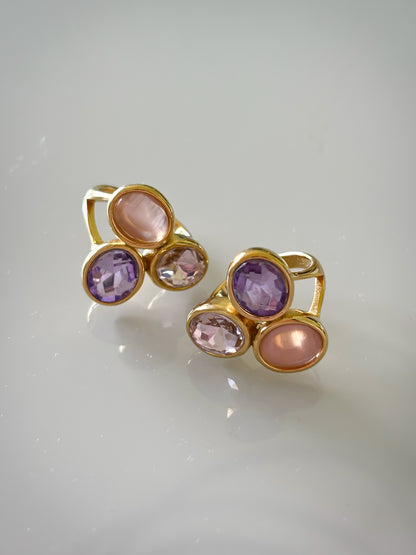 Anillo Triple Gem