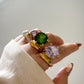 Anillo Big Rose Gem