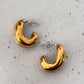 Pendientes Mixed Chunky "C"