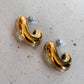 Pendientes Mixed Chunky "C"