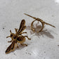 Anillo Ajustable Gold Bee