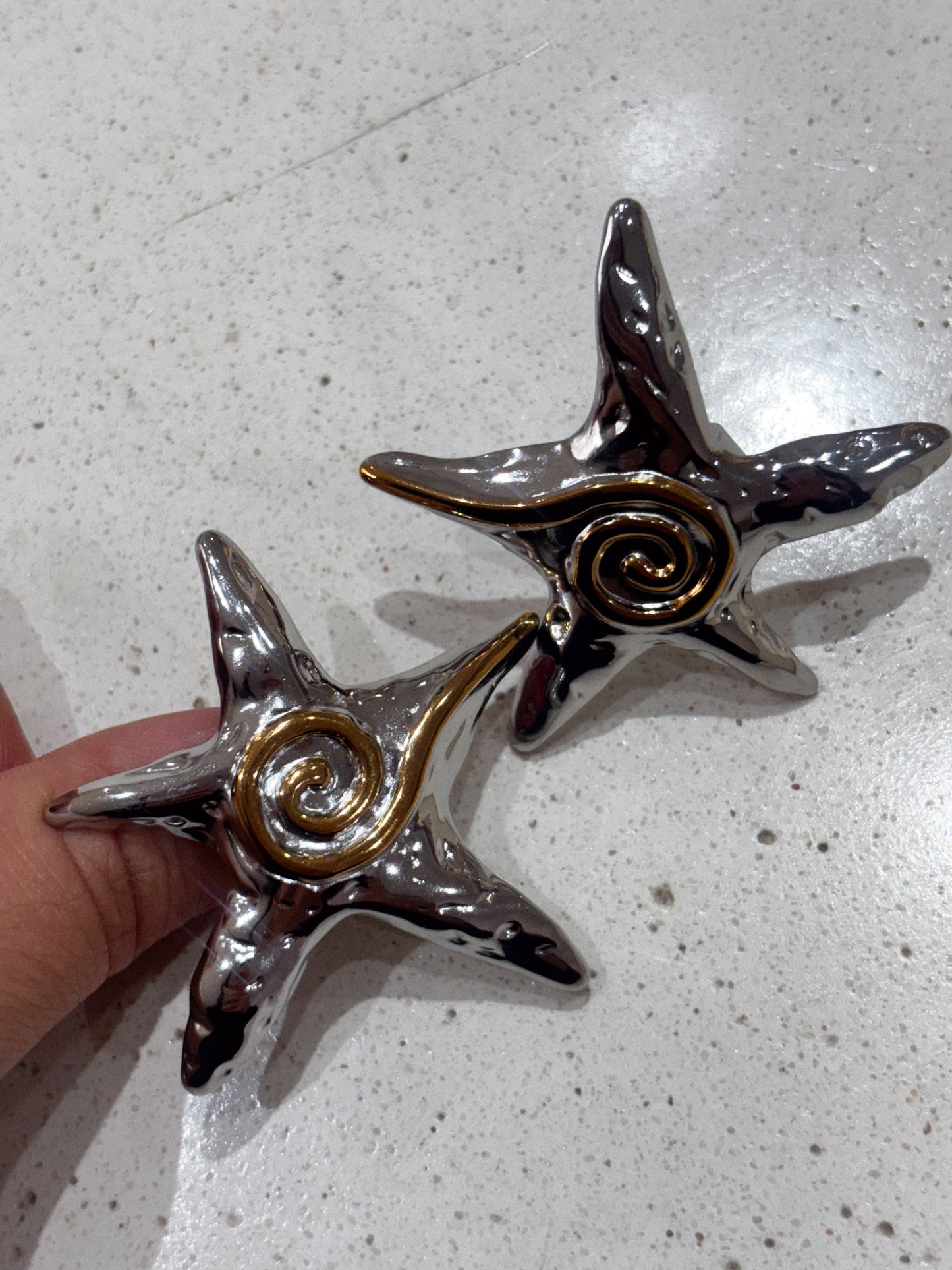 Anillo Starfish Silver