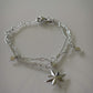 Brazalete Double Destellos Silver