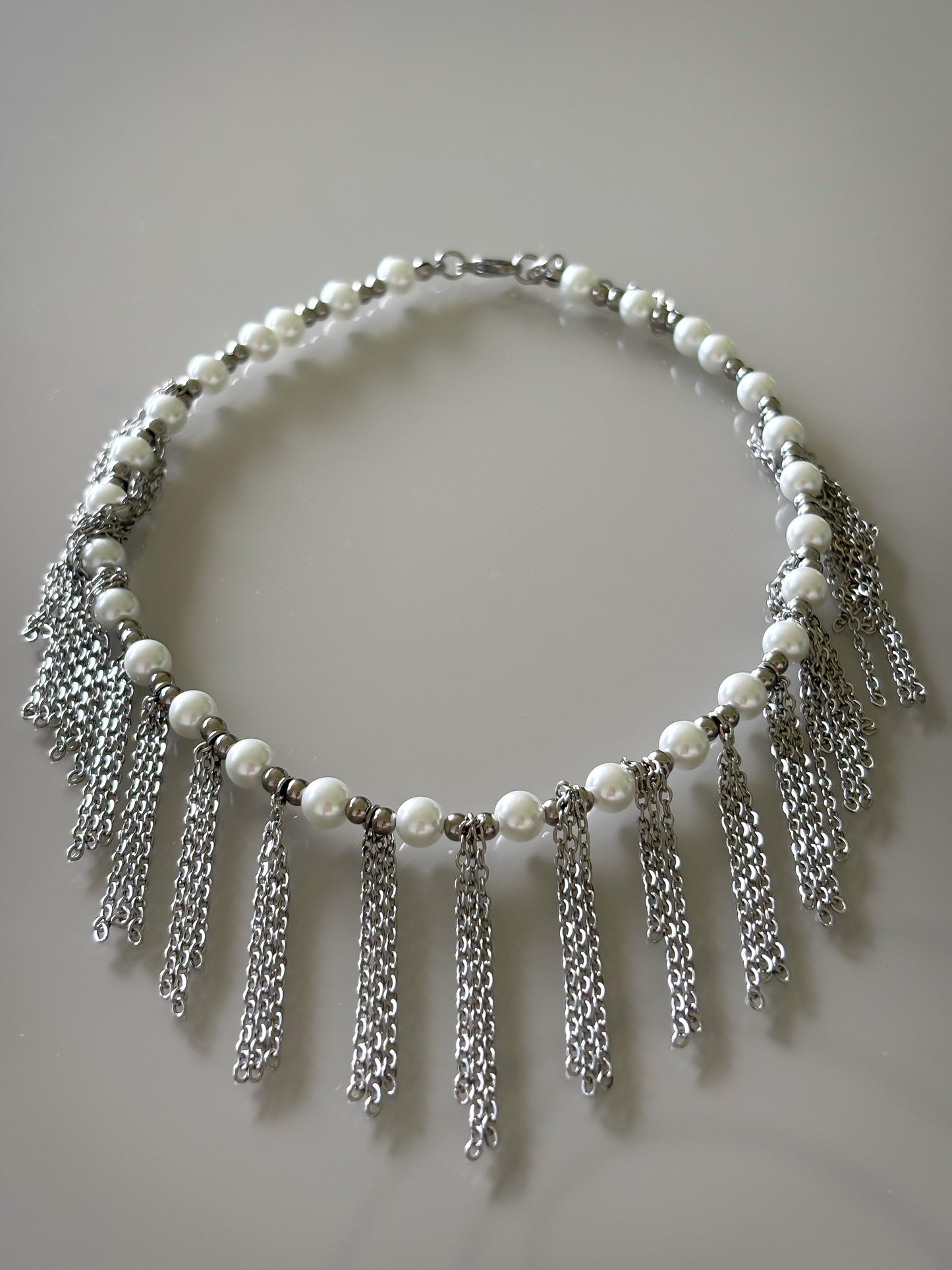 Collar Rosie Pearls Silver