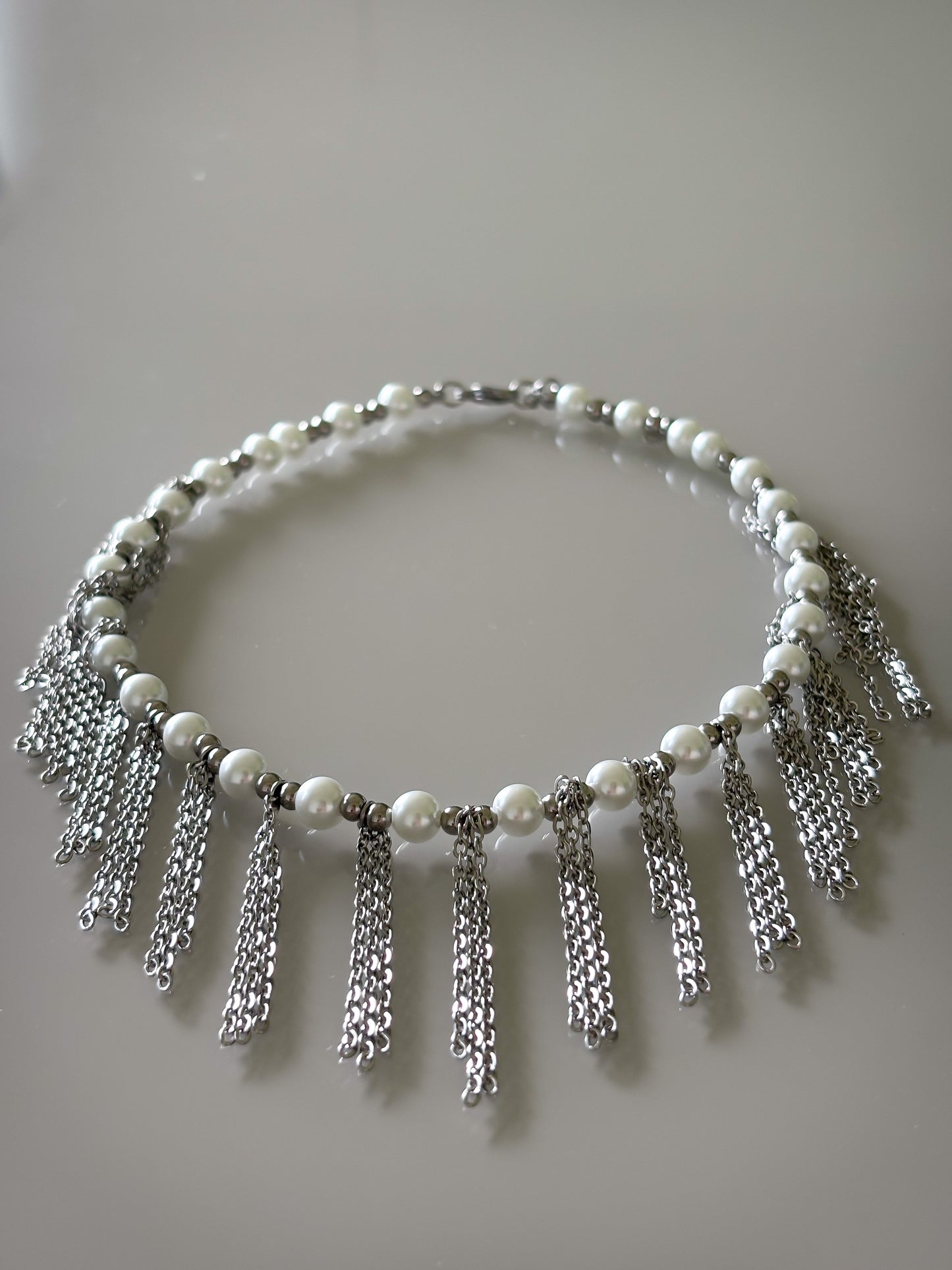 Collar Rosie Pearls Silver