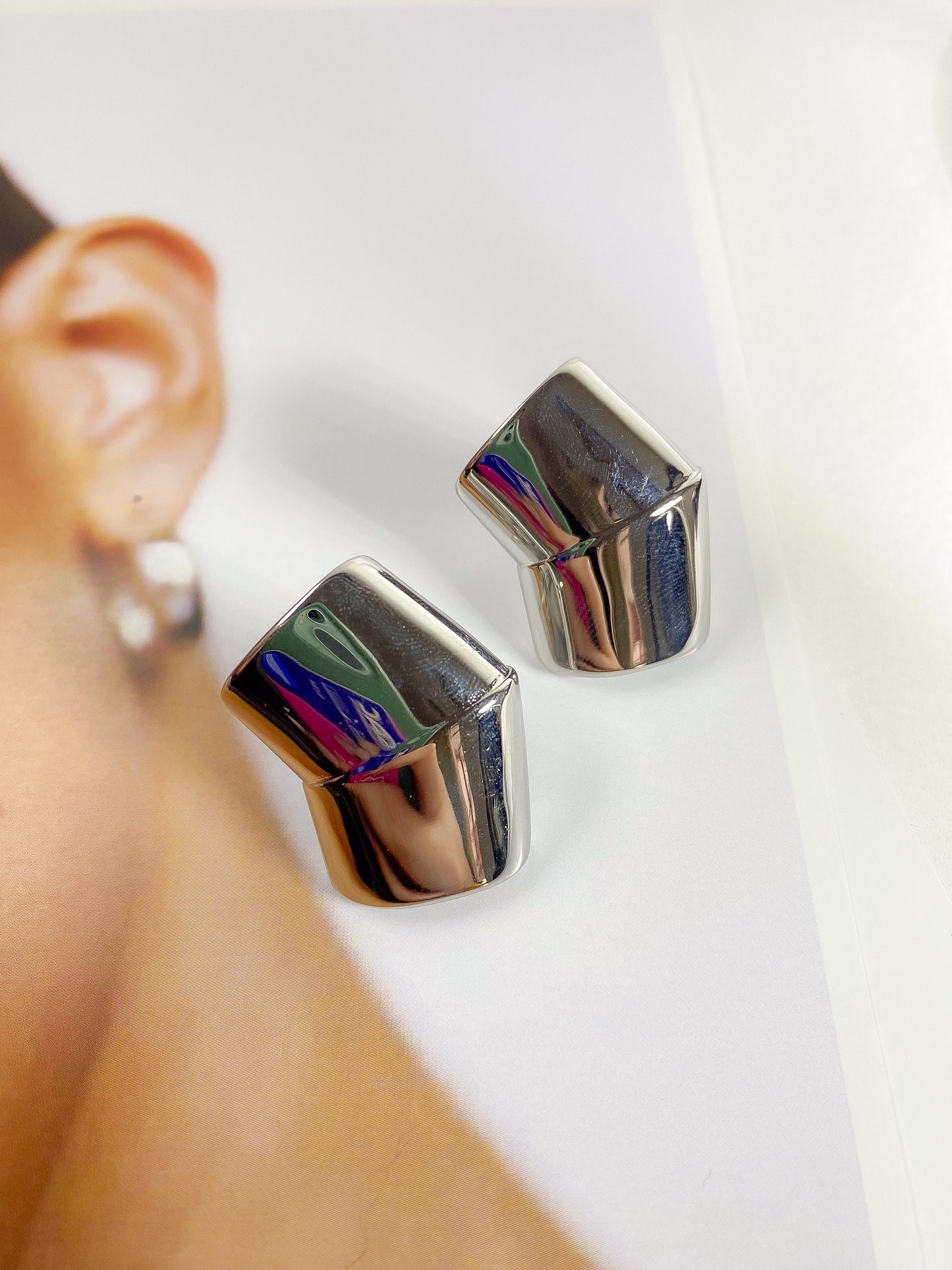 Pendientes Half Square