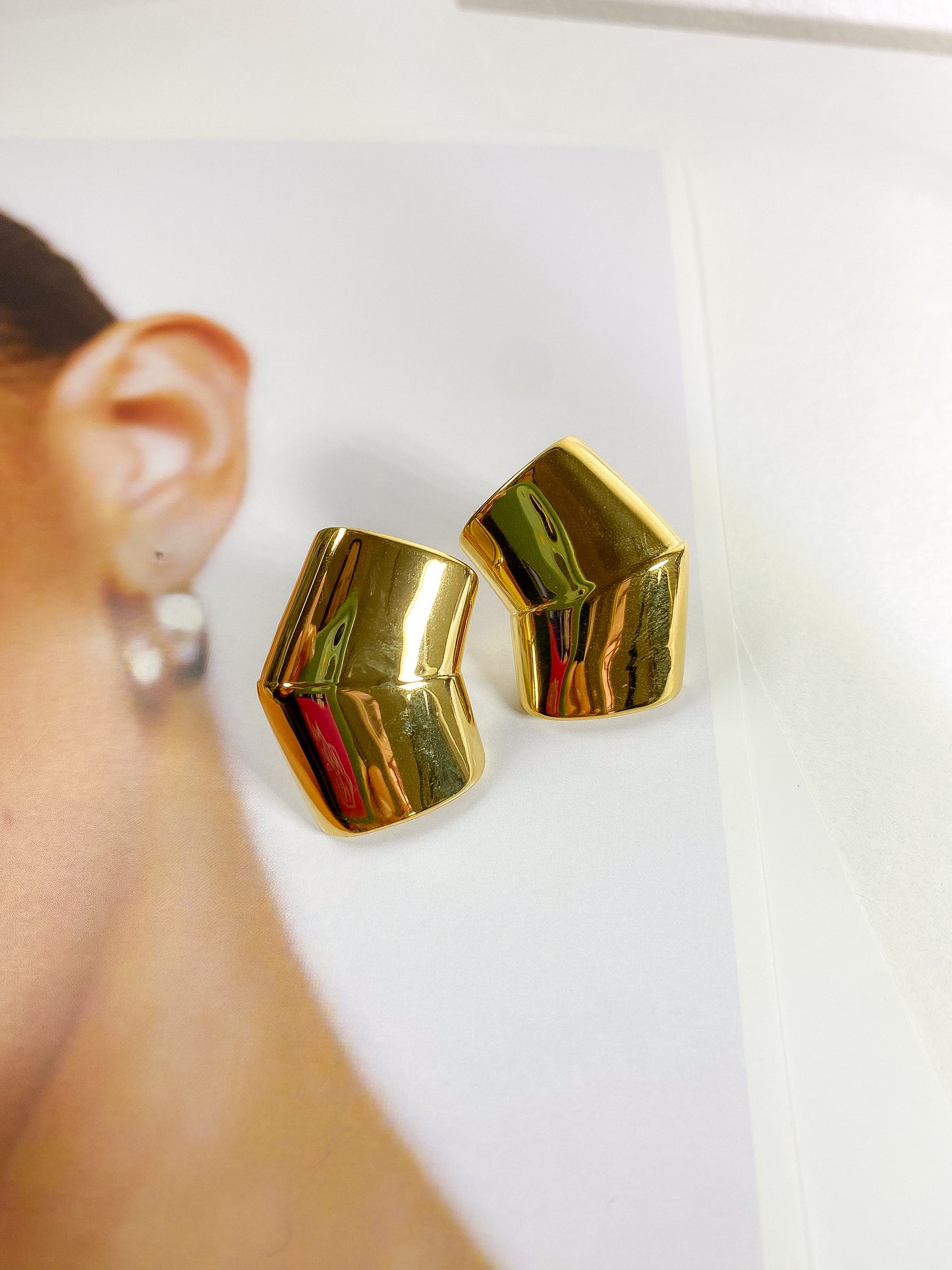 Pendientes Half Square