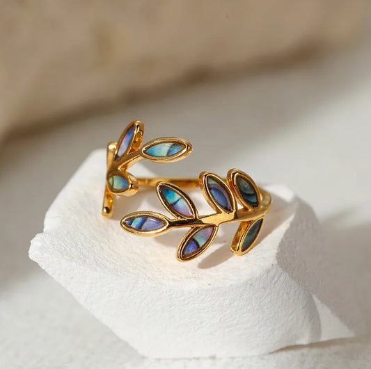 Anillo Torna Leaves