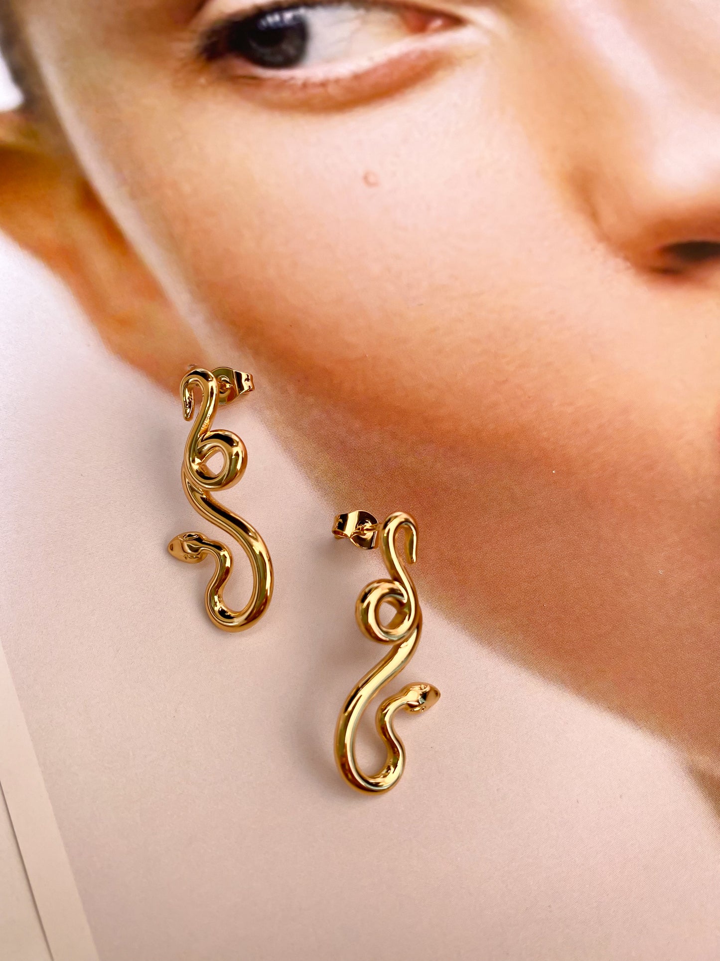 Aretes "Snake"