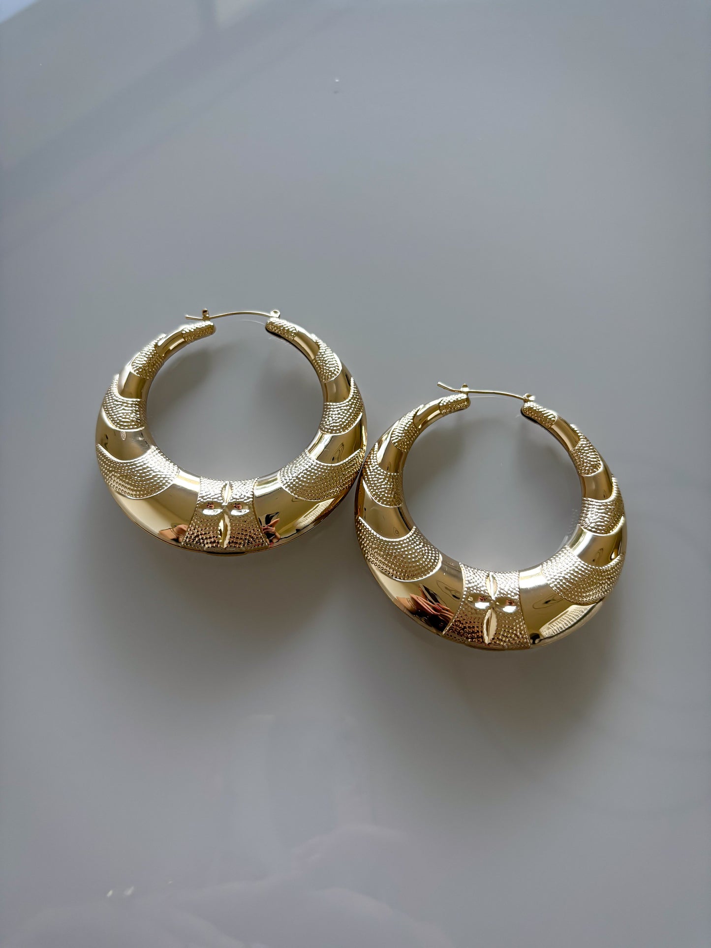 R&b Hoops XL Gold