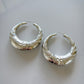 R&b Hoops XL Silver