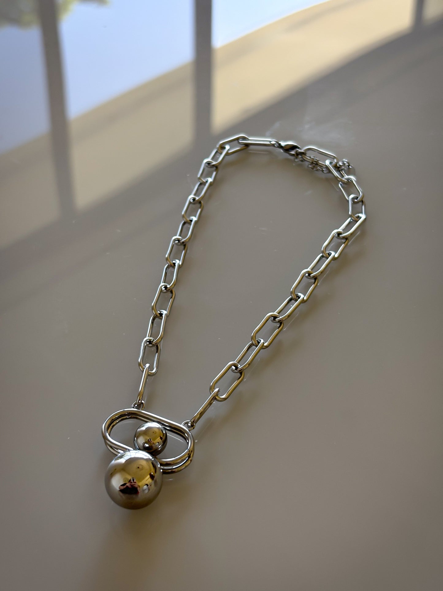 Cadena "Silver Emilie"
