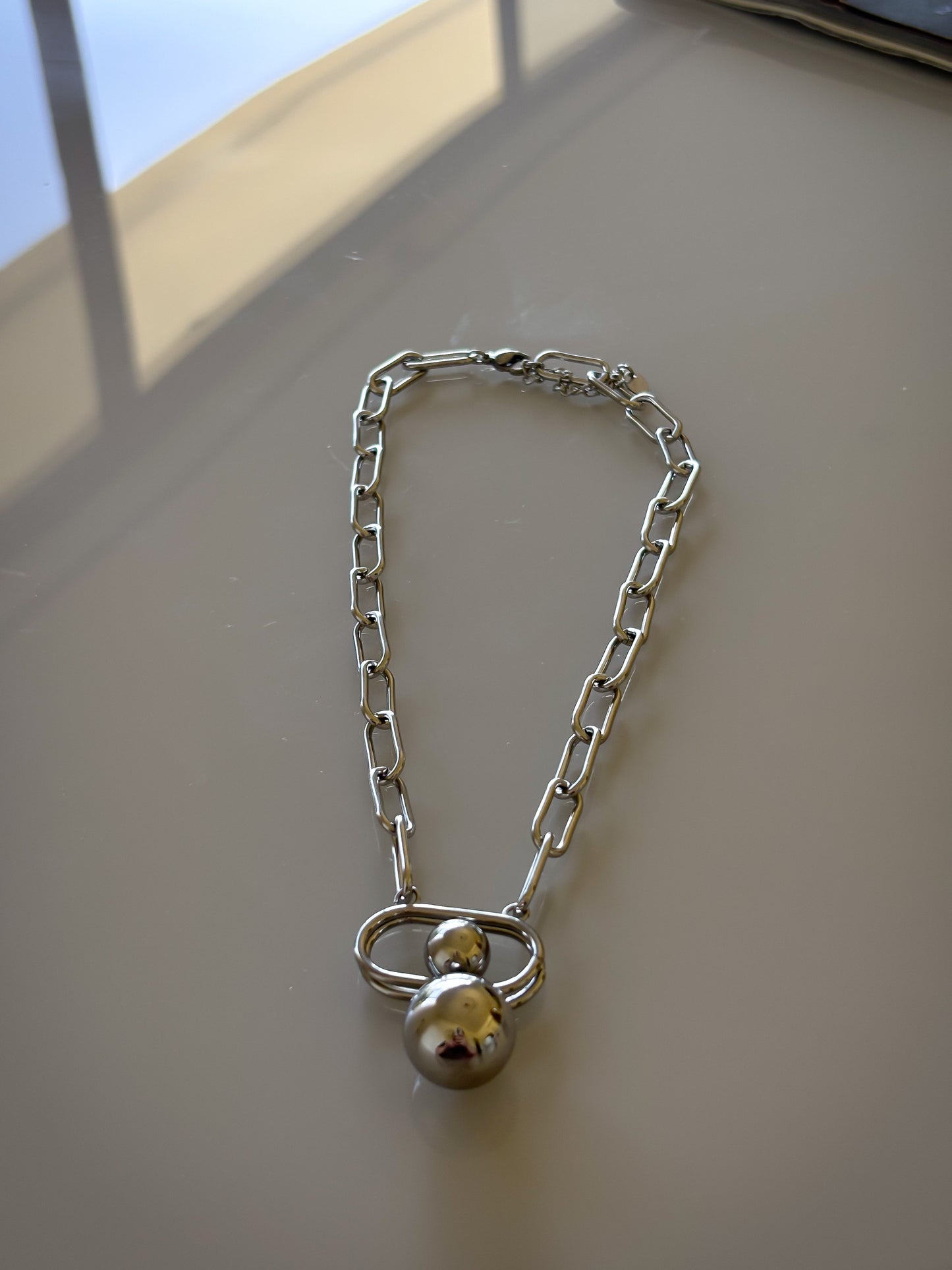 Cadena "Silver Emilie"