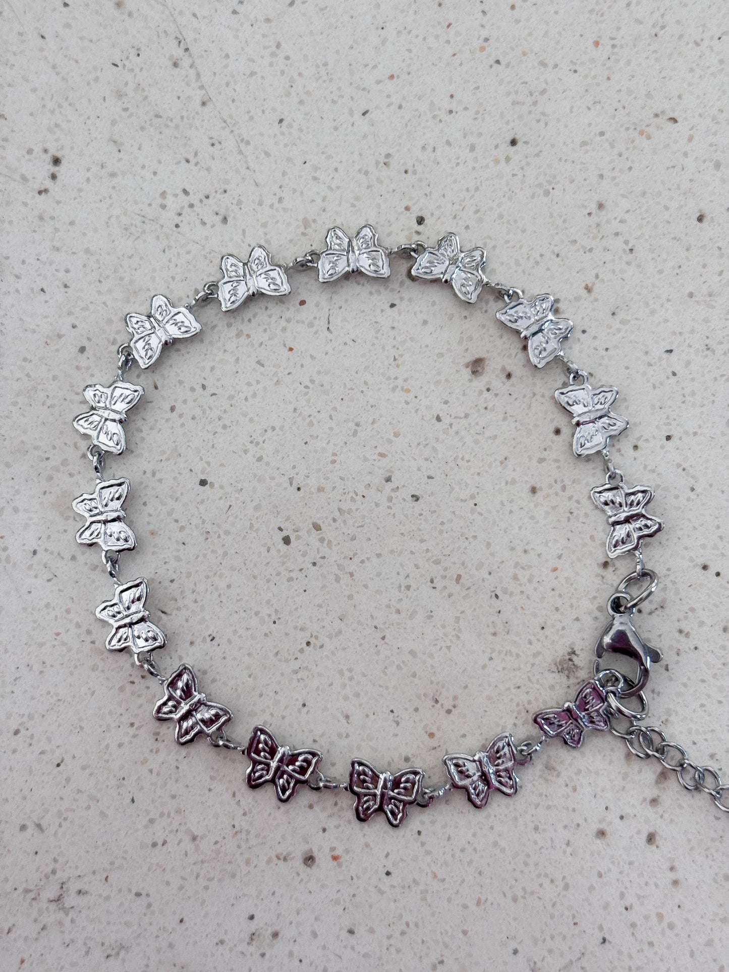 Brazalete Butterfly Silver