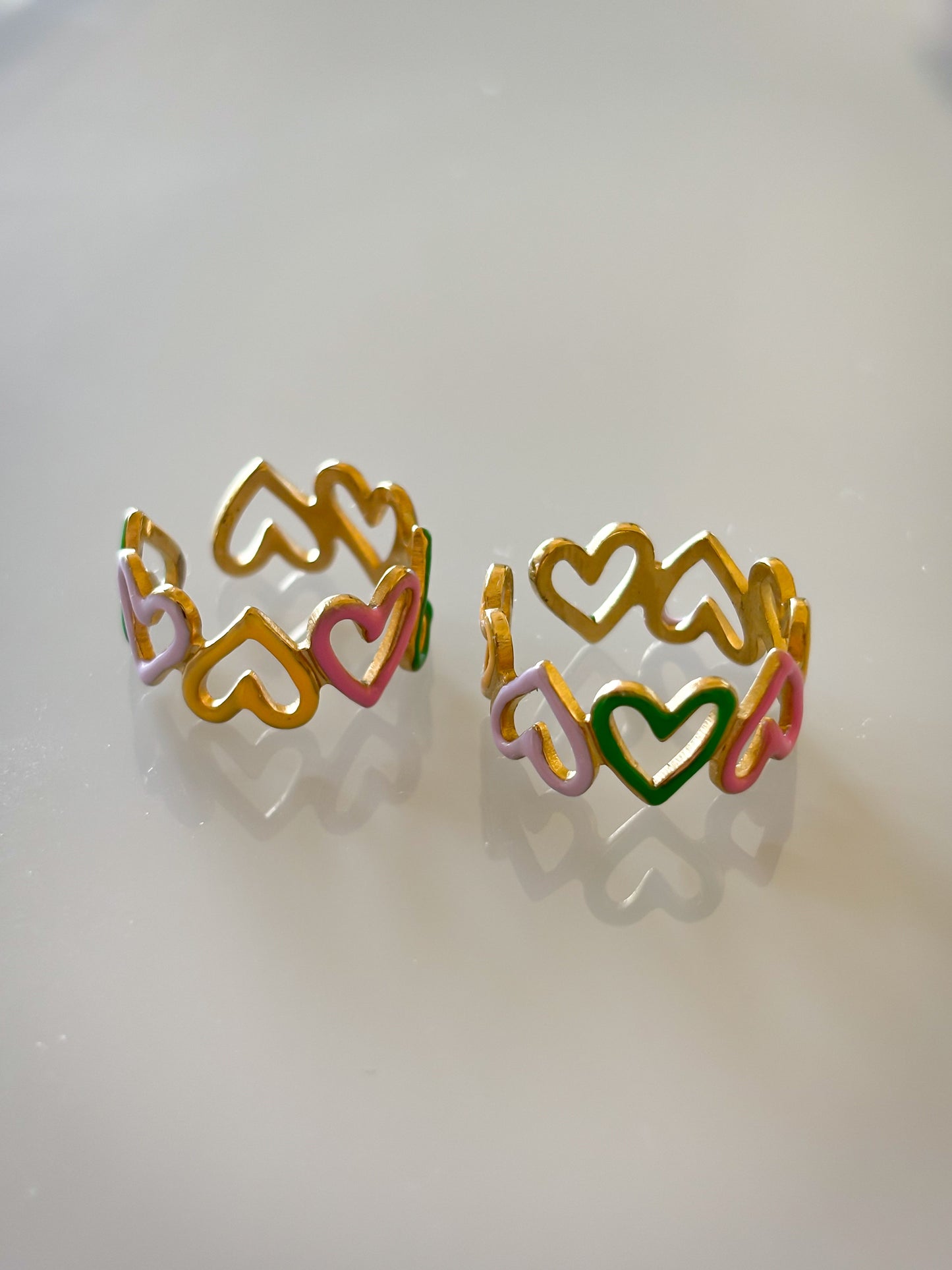 Anillo Color heart