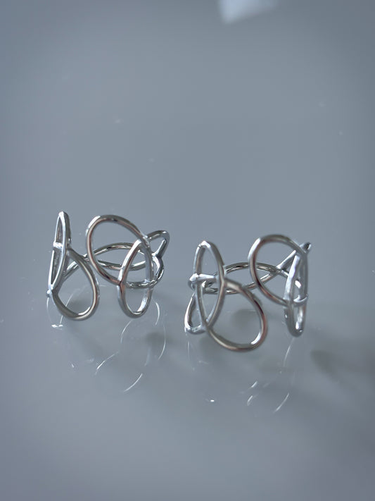 Anillo Wavy Silver
