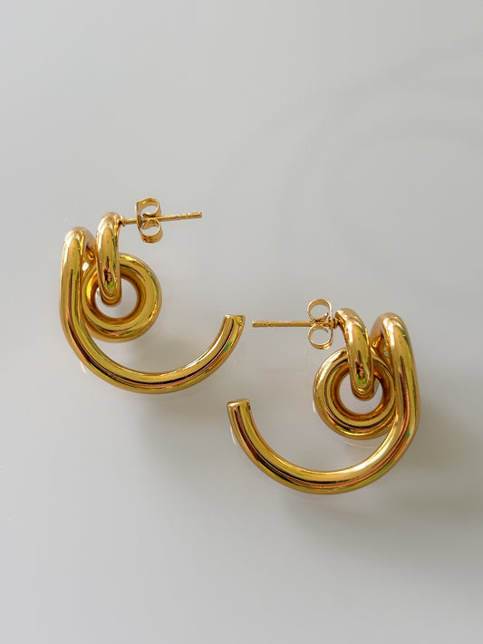 Aretes goldie Tobogan