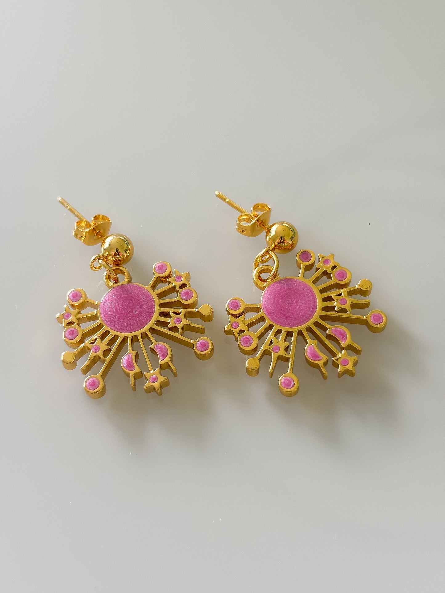 Aretes Pink Sign
