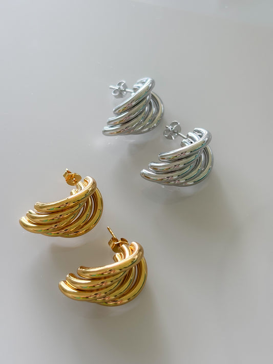 Aretes Mil Rieles