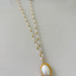 Collar Delicate White Pearls