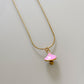 Collar Pink Mushroom