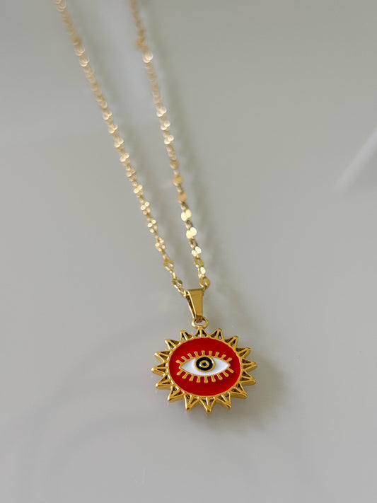 Collar Red Sun