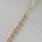 Collar Gold Long Clear diamonds