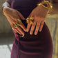 Anillo XO Chunky Maxy Circle